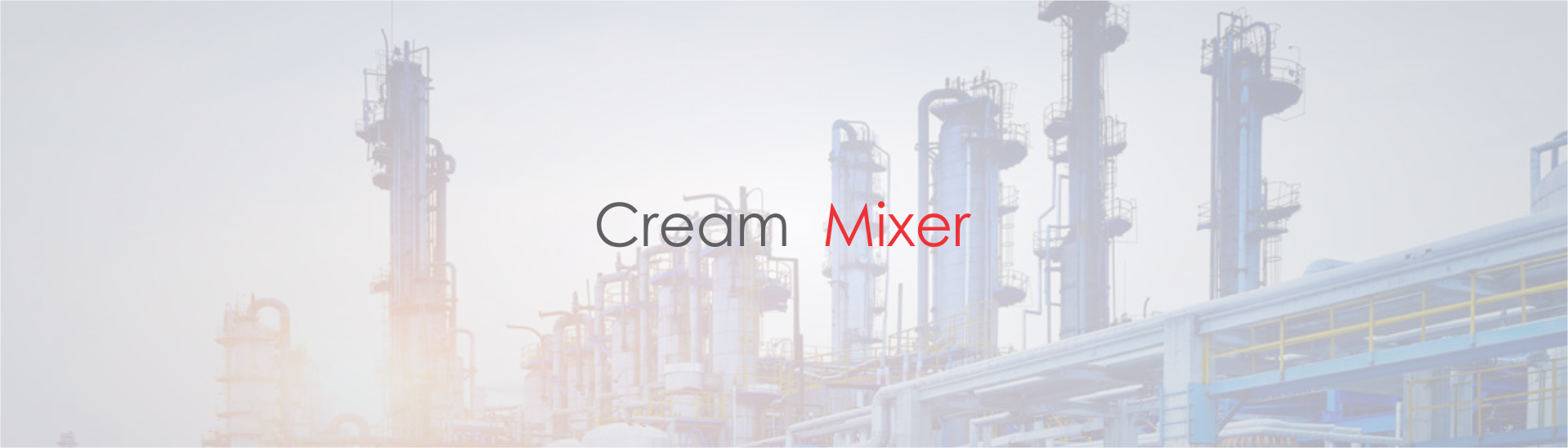 Cream Mixer