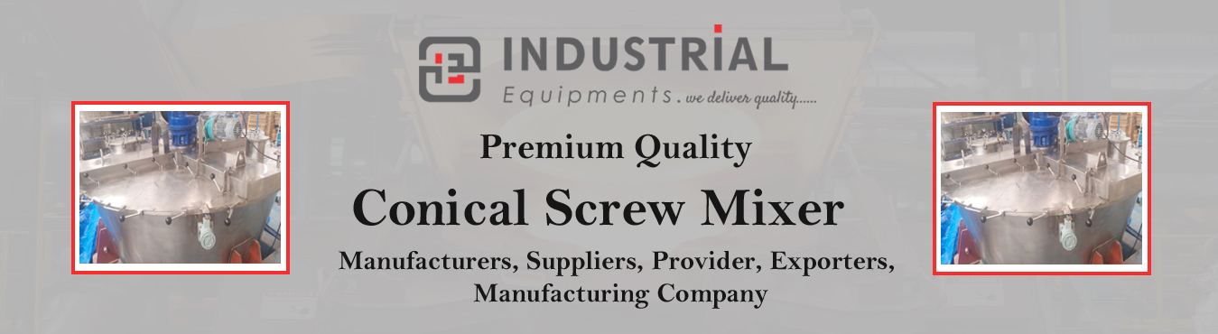 Conical Screw Mixer Manufacturers