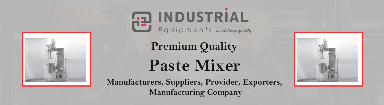 Paste Mixer Manufacturers